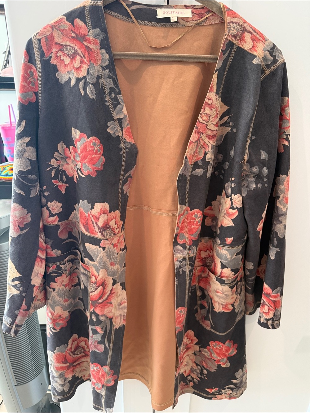 Solitaire Floral Open duster